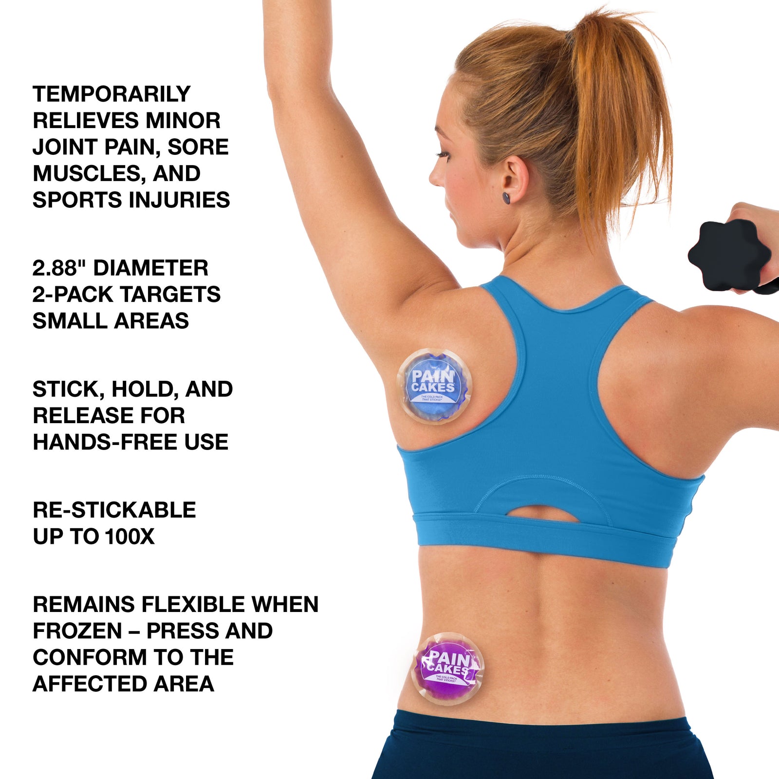 PAINCAKES® Mini Cold Packs - Two Count